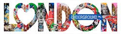 Underground by Yuvi - Original sized 52x13 inches. Available from Whitewall Galleries